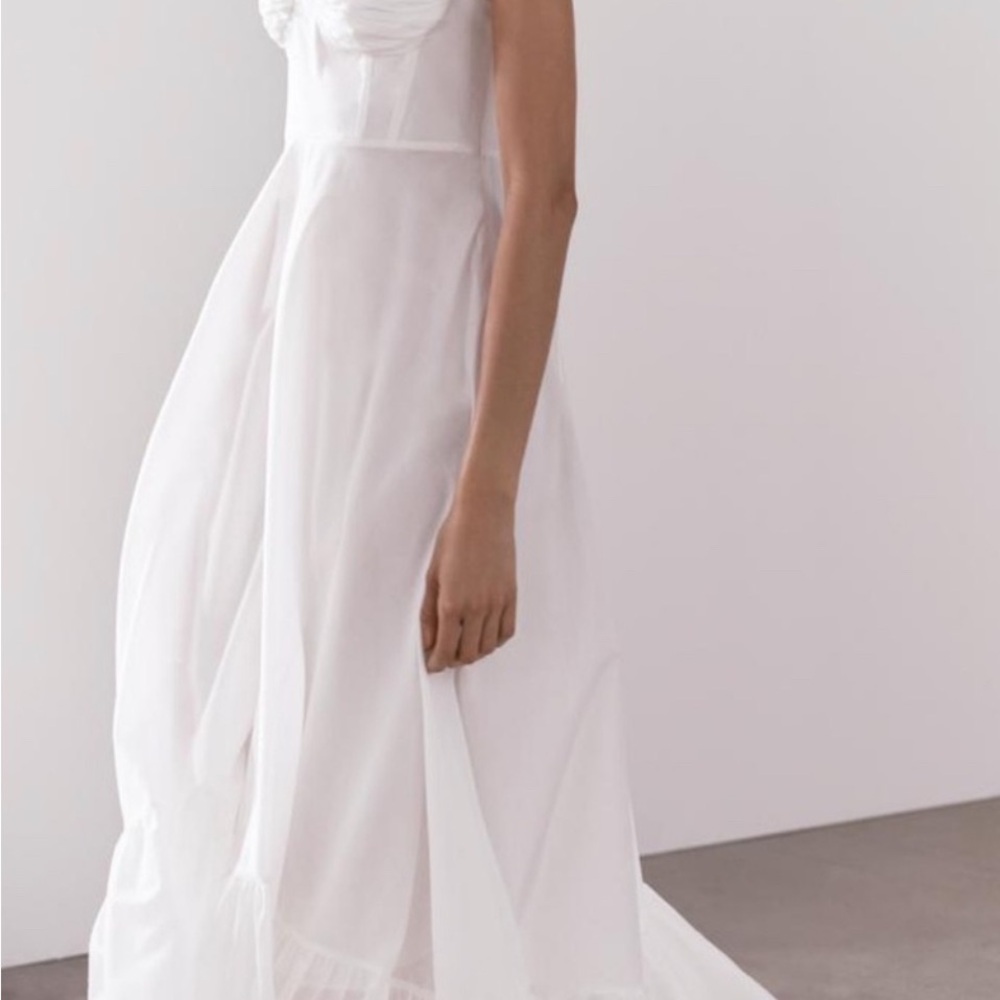 EVENUEL RUFFLED POPLIN DRESS - Picture 4 of 12